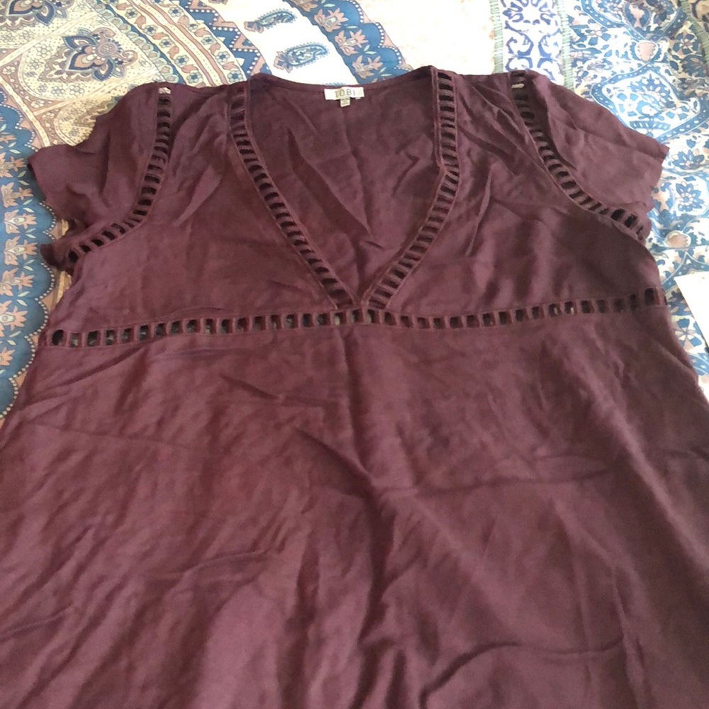 purple tobi dress